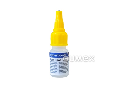 Sekundenkleber CB 2605, 10g, für HOBBY-Zwecke, 40-80mPa*s, 10-25N/mm2, -55°C/+95°C, 